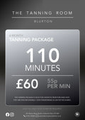 110 Minutes - 6 Month Tanning Package